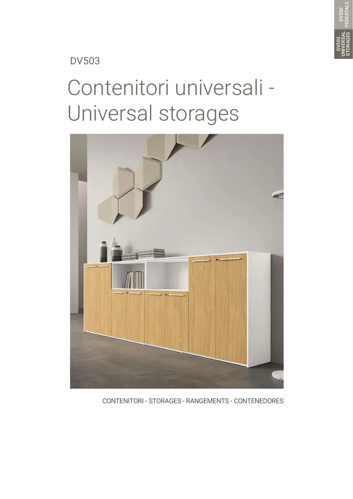 DV503 Contenitori universali Universal storages
